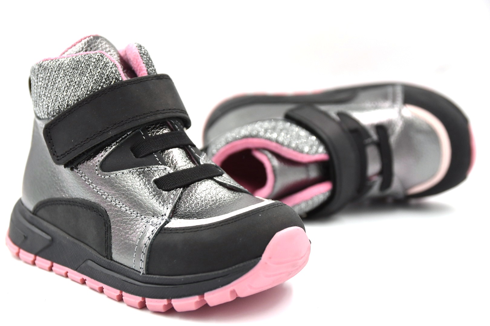 LepiKids Bt48 Hakiki Deri Kız Çocuk Bot PLATİN