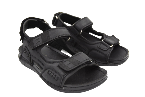 Carla Verde 171241 Filet Erkek Sandalet SİYAH