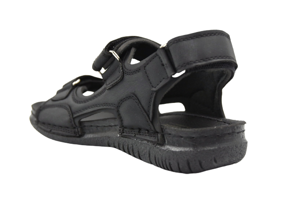 Carla Verde 171241 Filet Erkek Sandalet SİYAH