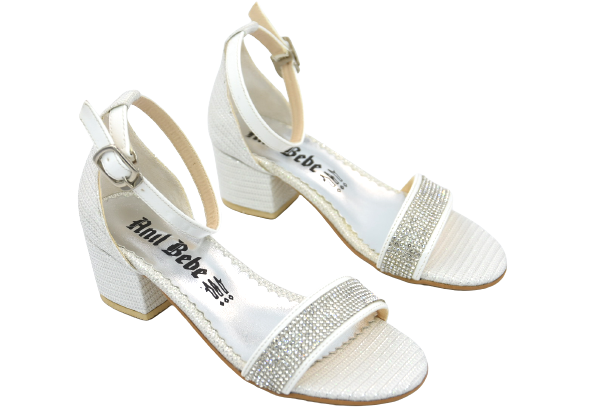 Anıl Tk01 Kız Çocuk Topuklu Tek Bant Ayakkabı SEDEF