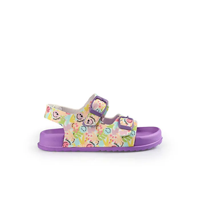 Vicco Miyu 2 Patik Phlon Cırtlı Çocuk Sandalet LİLA