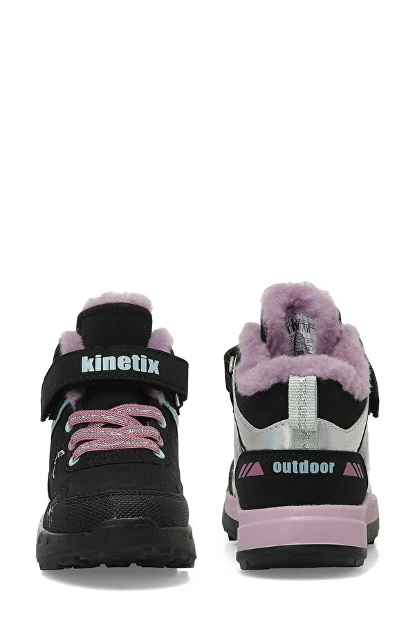 Kinetix RESPON HI 3PR Cırtlı İçi Kürklü Kız Çocuk Outdoor Bot SİYAH MOR