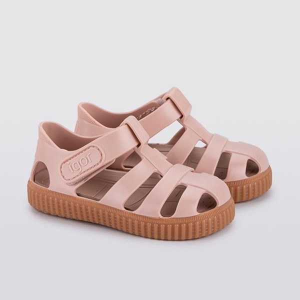 İgor Yazlık Çocuk Sandaleti Nico Caramelo NUDE