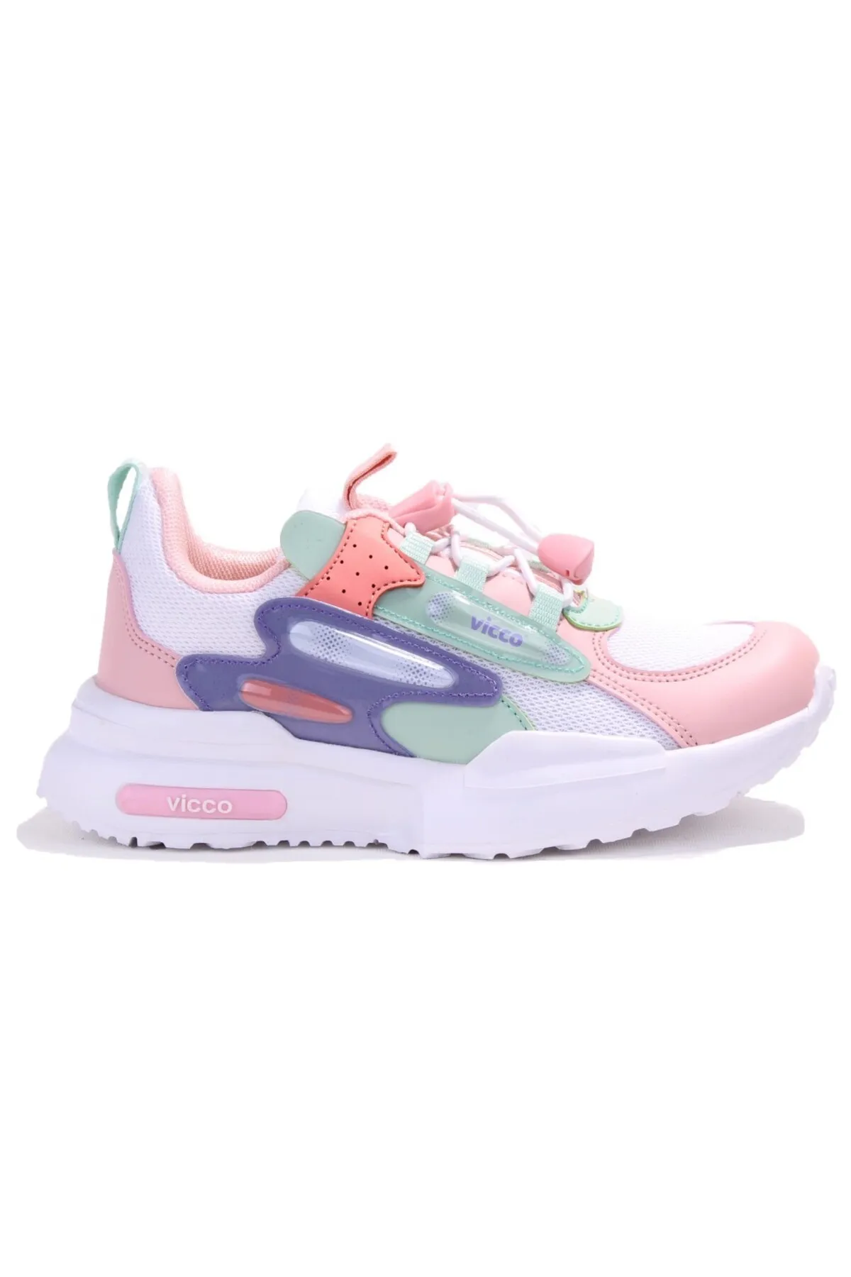 Vicco Cecelia 346F25Y167 Ortopedik Günlük Kız Çocuk Spor Ayakkabı BEYAZ